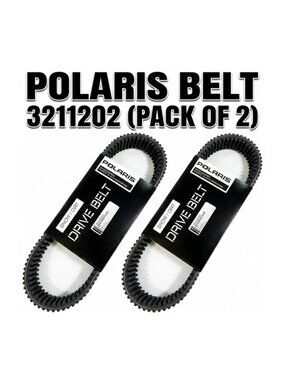 Polaris RZR Drive Belt 3211202 for Pro XP/4 Turbo S/4 Turbo R (2 Pack)